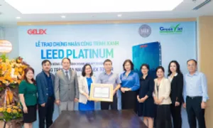 Gelex Tower đạt chứng nhận công trình xanh